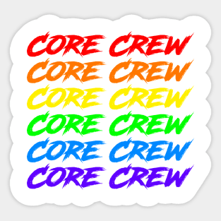 Core Crew Pride Sticker